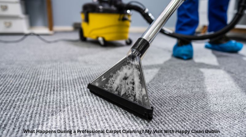 What Happens During a Professional Carpet Cleaning? My Visit With Happy Clean Dublin