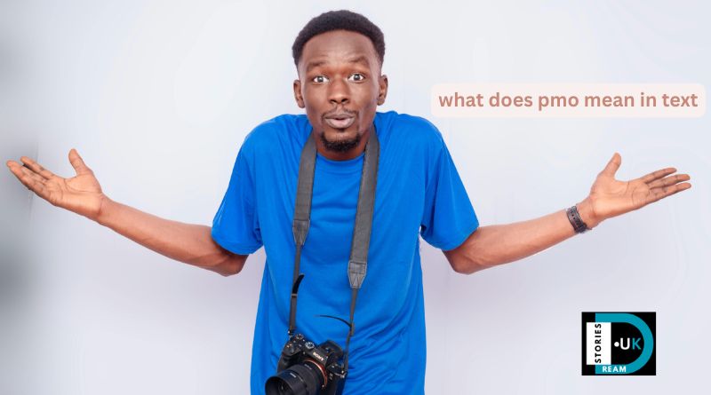 what does pmo mean in text